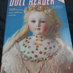 Doll Reader August/September 1986 Magazine Vol. XIV Issue 6 Vintage/Collectable